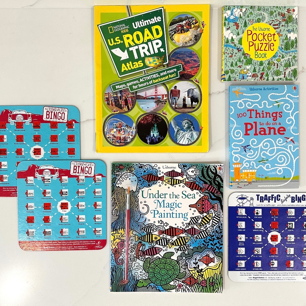Kids Travel Activity Bundle